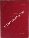 Book cover of Railway Manual [1950] by British Timken Limited